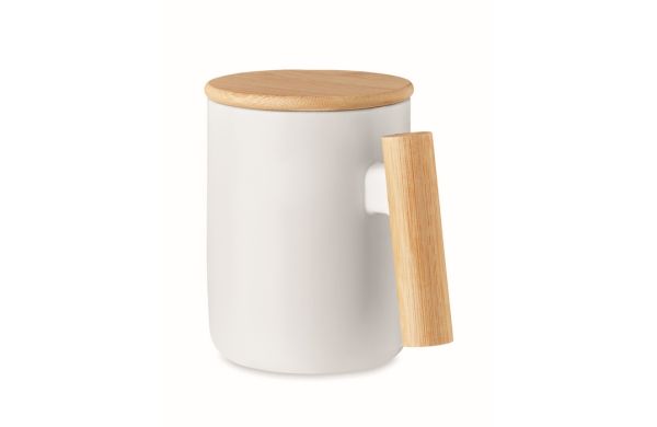 MAJEST Porzellan Becher 380 ml - weiß