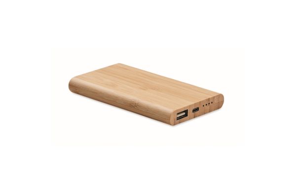 ARENAPOWER C Powerbank 4000 mAh - holzfarben