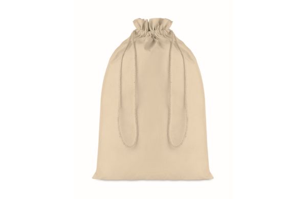 TASKE LARGE Beutel mit Kordelzug L - beige