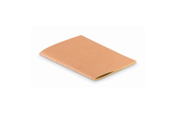 MINI PAPER BOOK DIN A6 Notizbuch mit Pappcover - beige
