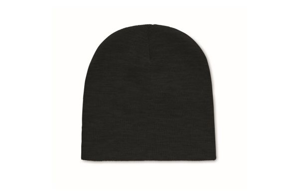 MARCO RPET Beanie RPET Polyester - schwarz