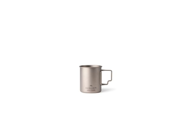 Nordic Drift Trail Ultraleichte Titan-Becher 450ml, silber