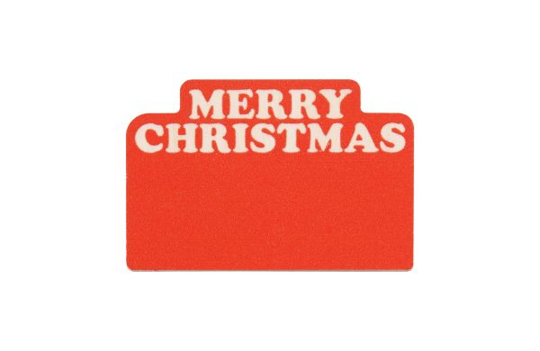 Norrvik Weihnachtlicher Kühlschrankmagnet, rot