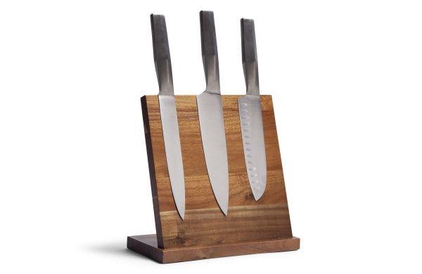 Orrefors Jernverk Magnetischer Messerhalter, holz