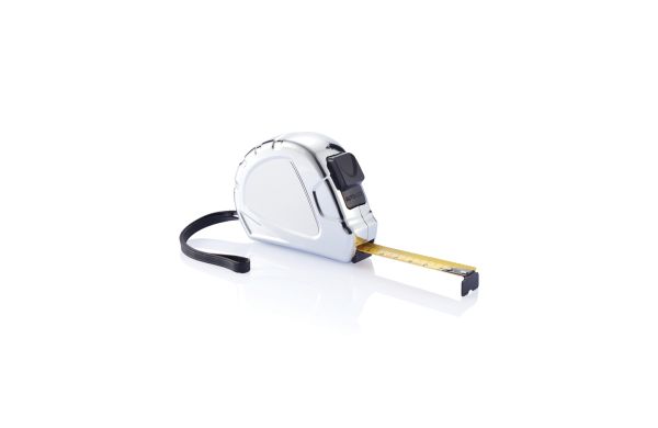 3m/16mm Auto-Stopp Maßband Ergonomic/silber