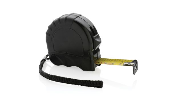 5m/19mm Maßband aus RCS recyceltem Kunststoff/schwarz