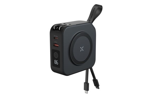 Urban Vitamin Saratoga 5-in-1 universal Charger/schwarz