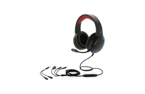 RGB Gaming Headset/schwarz