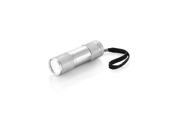 Quattro Aluminiumtaschenlampe/silber