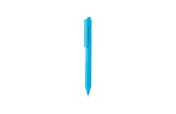 X9 Solid-Stift mit Silikongriff/blau