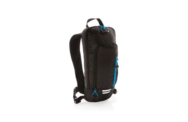 Explorer Ribstop kleiner Wanderrucksack 7L PVC frei/schwarz