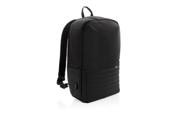 Swiss Peak AWARE™ Anti-Theft-RFID 15"-Laptop-Rucksack/schwarz