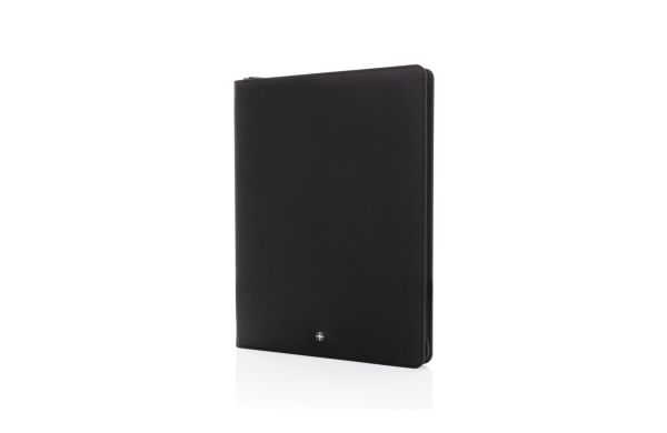 Swiss Peak Heritage RCS rPU A4 Portfolio mit Reißverschluss/schwarz