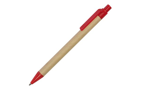 Papierkugelschreiber, rot