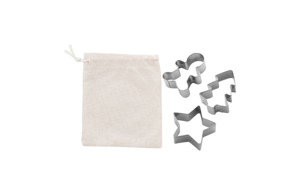 Pepparku Weihnachts-Ausstechformen-Set, silber