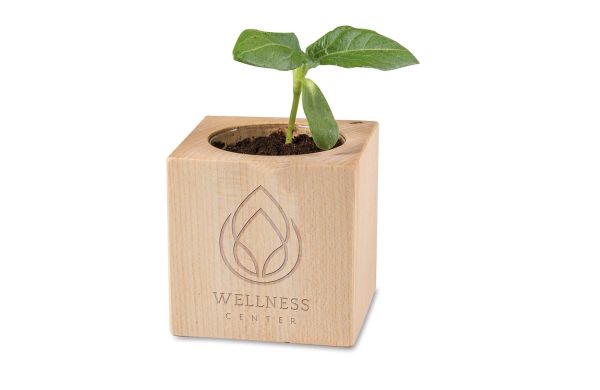 Pflanz-Holz - Standardmotiv - Muttertag, 2 Seiten gelasert