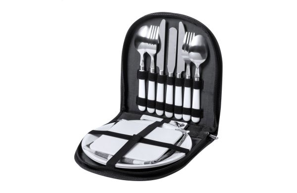 Pikken RPET Picknickset, grau