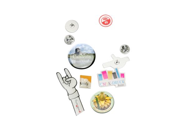 Pin (Metall-Anstecker aus Aluminium), Durchmesser 16mm