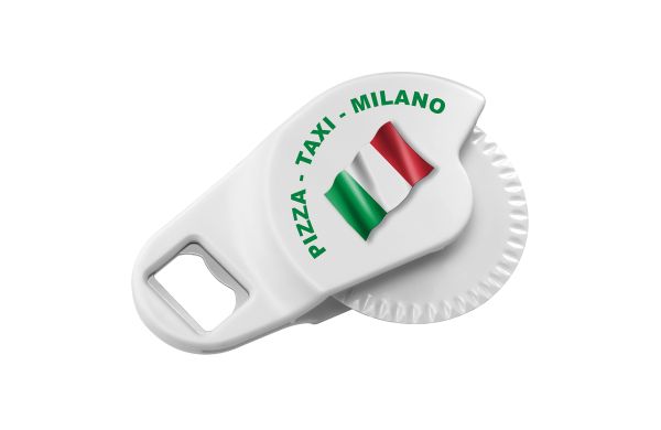 Pizzaschneider, weiss