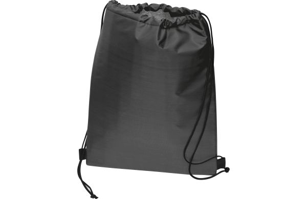 Polyester Gymbag mit Kühlfunktion - schwarz