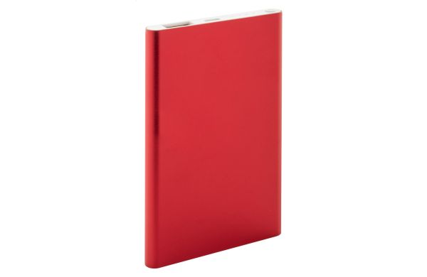 Powerbank FlatFour, rot