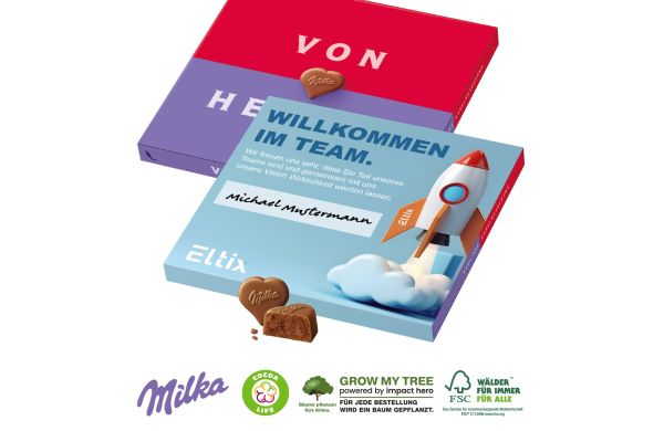 Praesent Tannenbaum Mit Lindt Minis Und Nikolaus