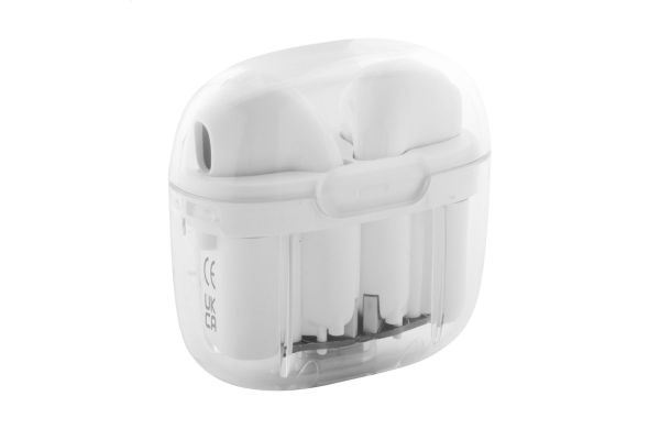 RABS Transparente Bluetooth-Ohrhörer Trance, weiss