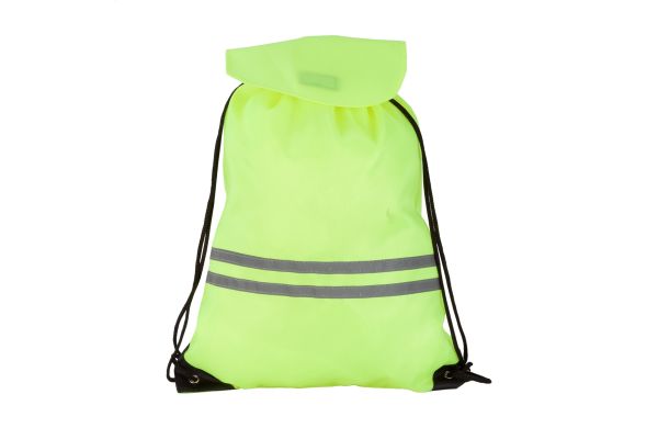 Reflektor-Turnbeutel Carrylight, gelb