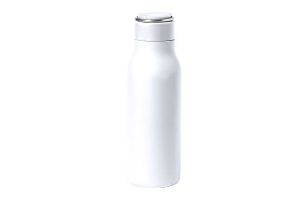 Rissip Edelstahl-Trinkflasche, weiss