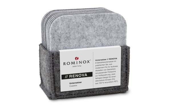 ROMINOX® Untersetzer // Renova (8er Set)