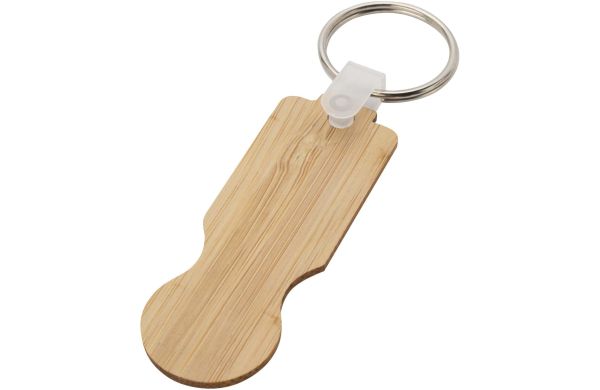 Ronan Trolley Schlüsselanhänger aus Bambus, natur