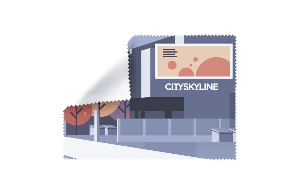 RPET Brillenreinigungstuch Dioptry RPET, weiss