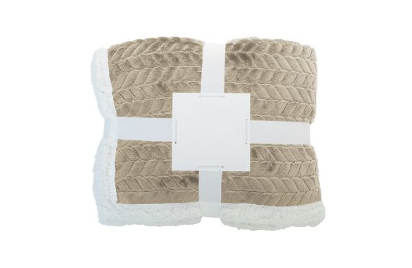 RPET Decke Foglio, beige