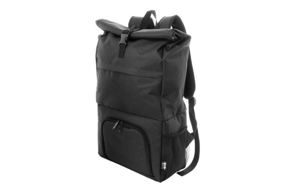 RPET-Kühlrucksack Chilltop, schwarz