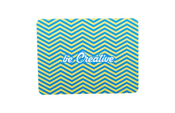 RPET Mauspad CreaFelt Cursor XL, weiß