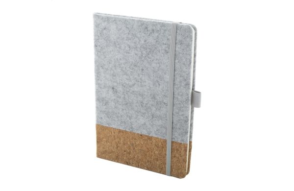 RPET Notizbuch Corfel, grau