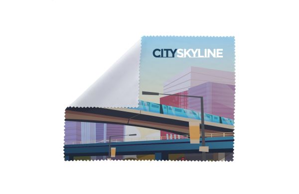 RPET Reinigungstuch Dioptry XL RPET, weiss