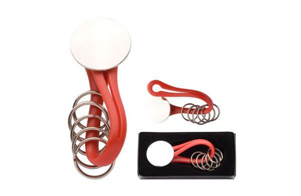 Schlüsselanhänger Knot, rot