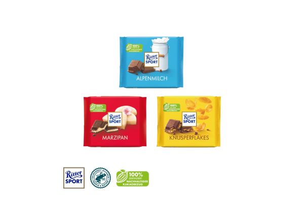 Schokotafel Ritter SPORT Ostern