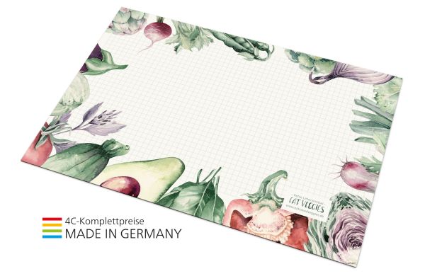 Schreibunterlage green+blue