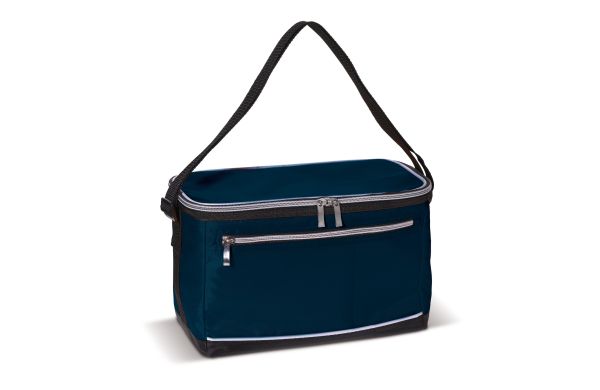 Schultertasche mit Kühlfunktion, dunkelblau