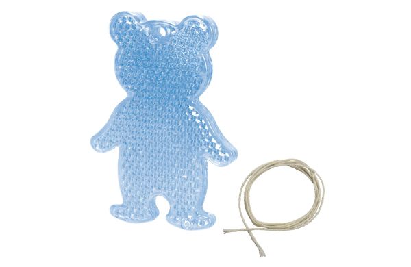 Sicherheitsreflektor Bär_ blau-transparent