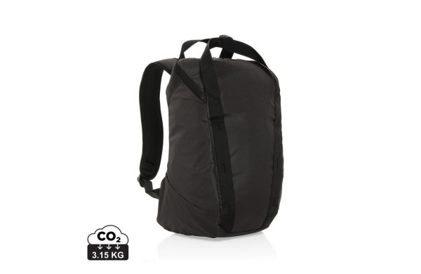 Sienna AWARE™ RPET 14" Everyday Laptop-Rucksack, schwarz