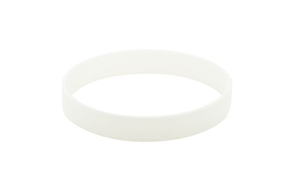 Silikon-Armband Wristy, weiss