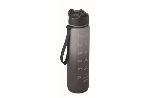 ACTIVATE Sport-Trinkflasche RPET 1L, schwarz
