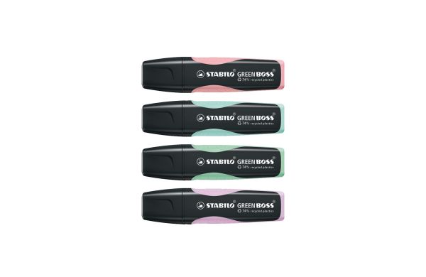 STABILO GREEN BOSS Pastel Leuchtmarkierer