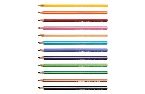 STABILO GREENtrio Farbstift 6er-Set