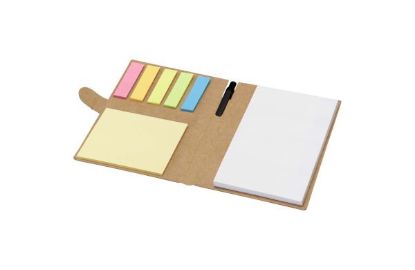 Swift Haftnotizen mit Kugelschreiber (schwarze Mine), natur