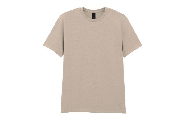 T-Shirt aus ringgesponnener Baumwolle GI64000, L, natur