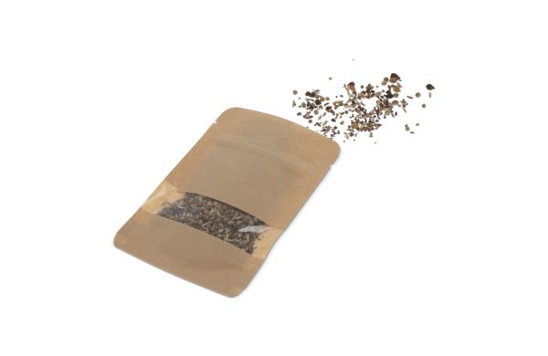 Tüte mit 4 Gramm Wildblumensamen, braun